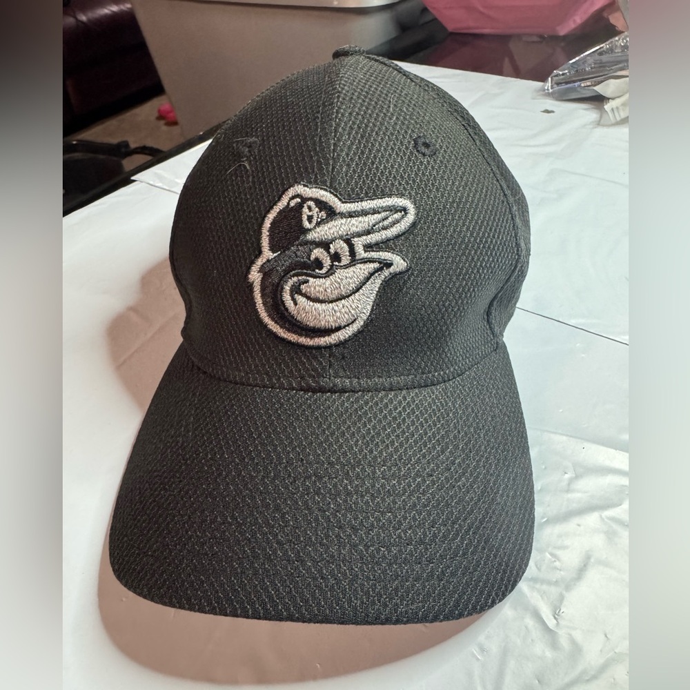 Genuine Merchandise Black Orioles Logo Baseball Cap